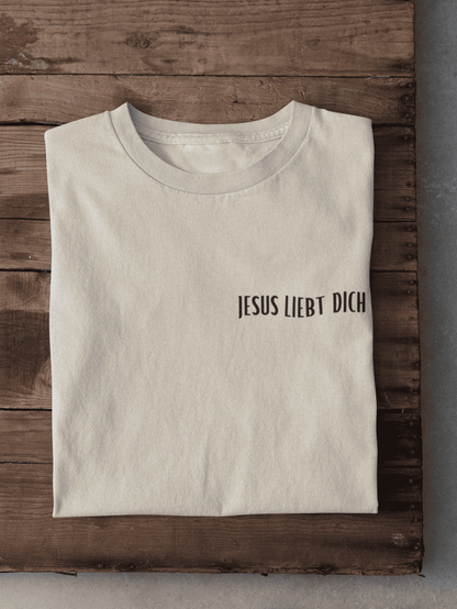 Jesus liebt dich Damen Tshirt