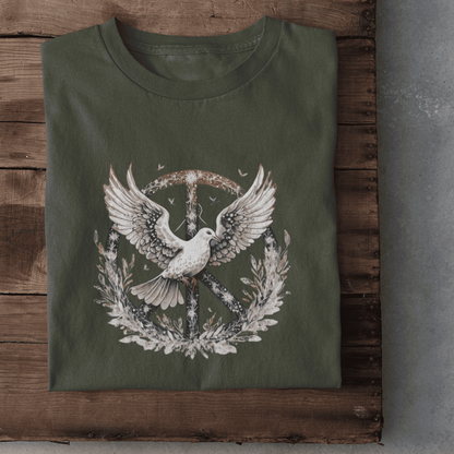 Fliegende Taube Damen Tshirt