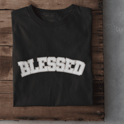 Blessed Schriftzug - Damen Tshirt