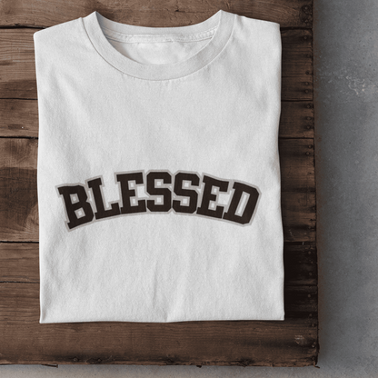 Blessed Schriftzug - Damen Tshirt