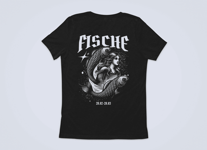 Sternzeichen Fische Backprint - Herren T-Shirt