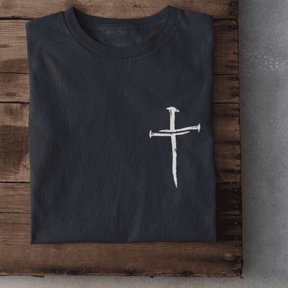 Kreuz mit Nägel - Herren Tshirt