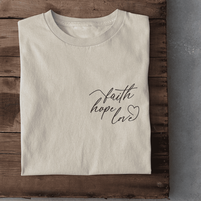 Faith, Hope & Love - Damen Tshirt