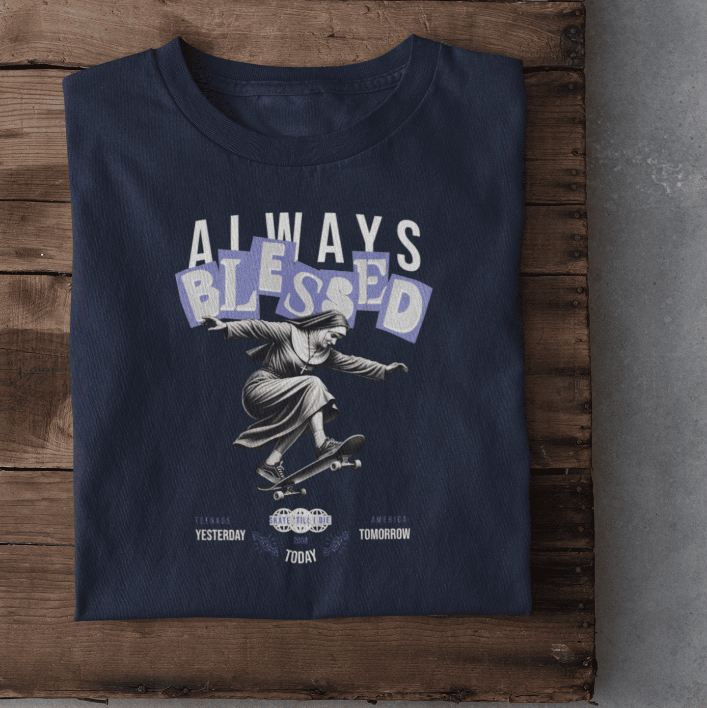 Always Blessed Herren Tshirt
