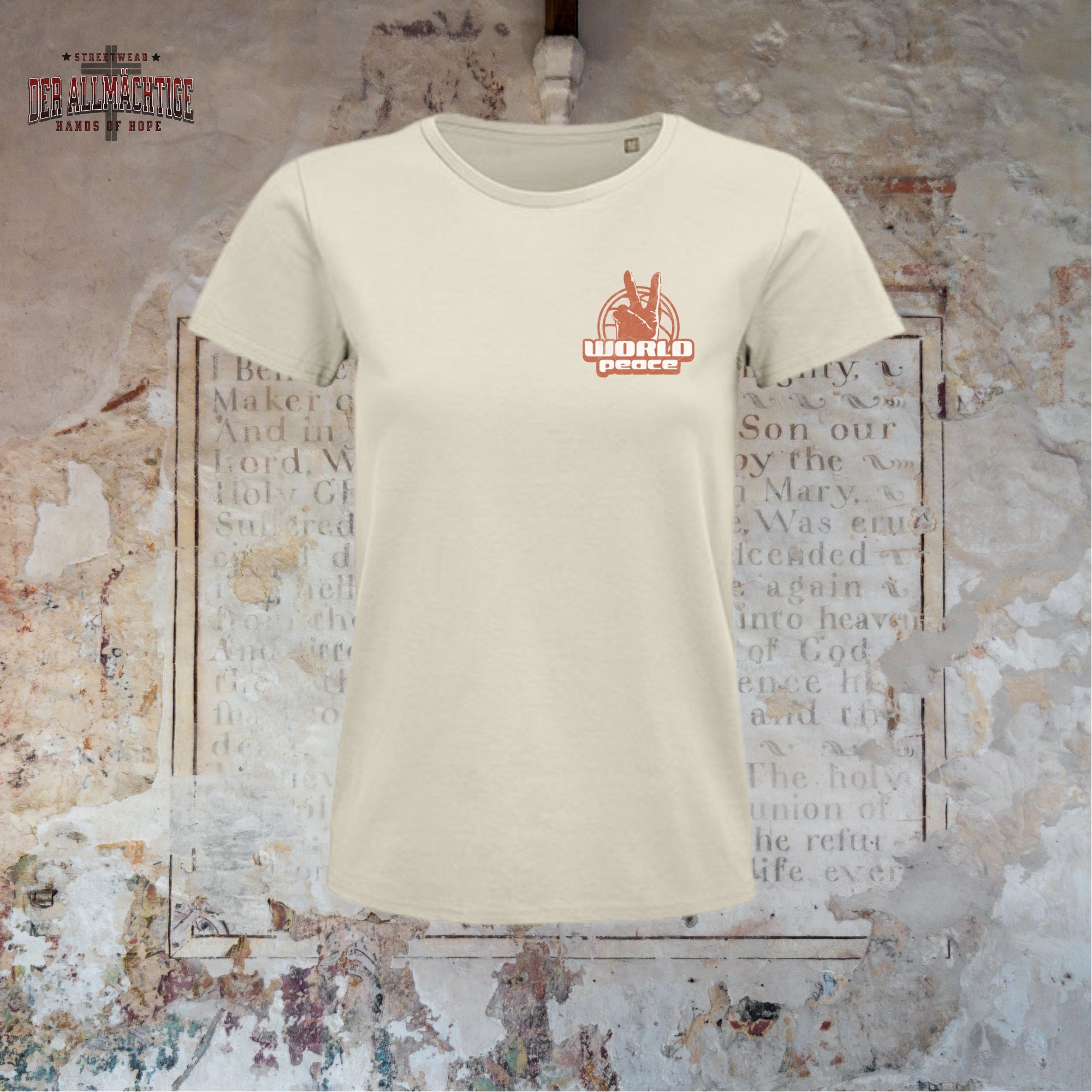 World Peace Damen Premium Tshirt
