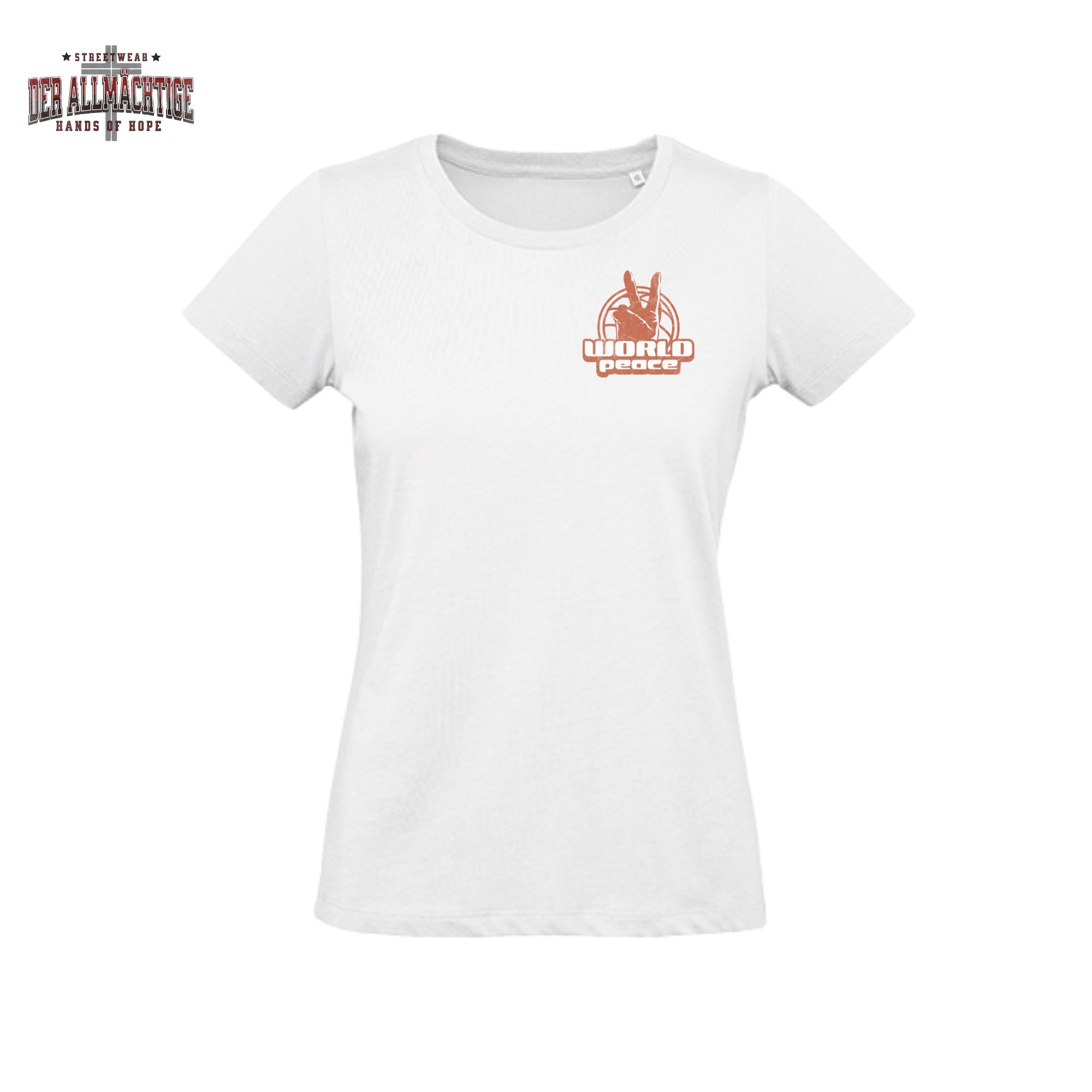 World Peace Damen Premium Tshirt