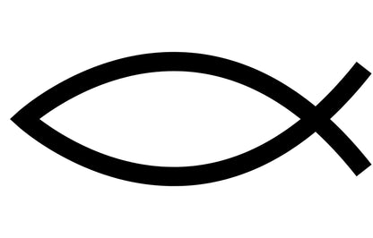 Glaubenssticker - Eucharistischer Fisch
