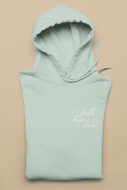 Faith, Hope & Love - Damen Hoodie