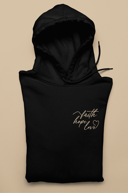 Faith, Hope & Love - Damen Hoodie