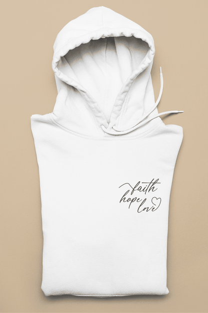 Faith, Hope & Love - Damen Hoodie