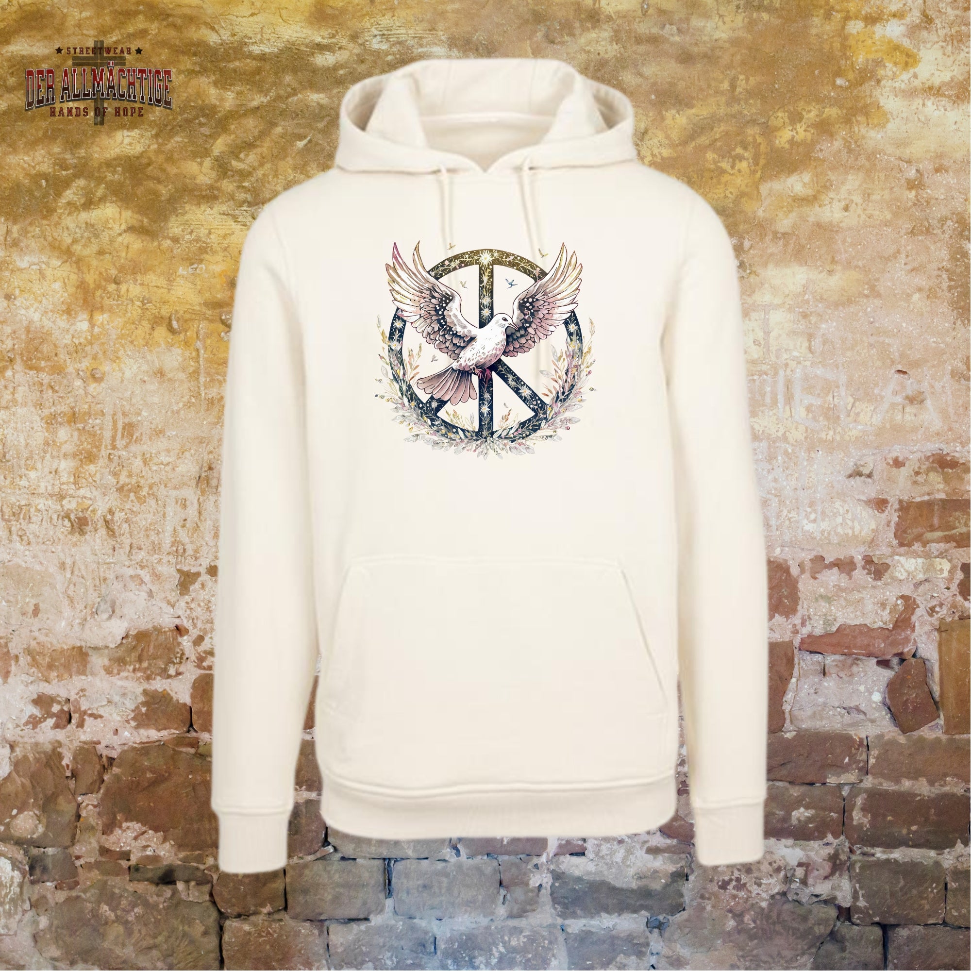Fliegende Taube Herren Hoodie