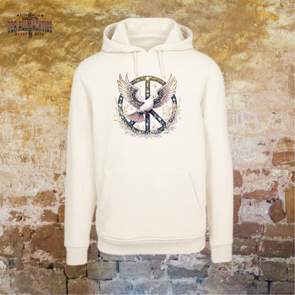 Fliegende Taube Herren Hoodie