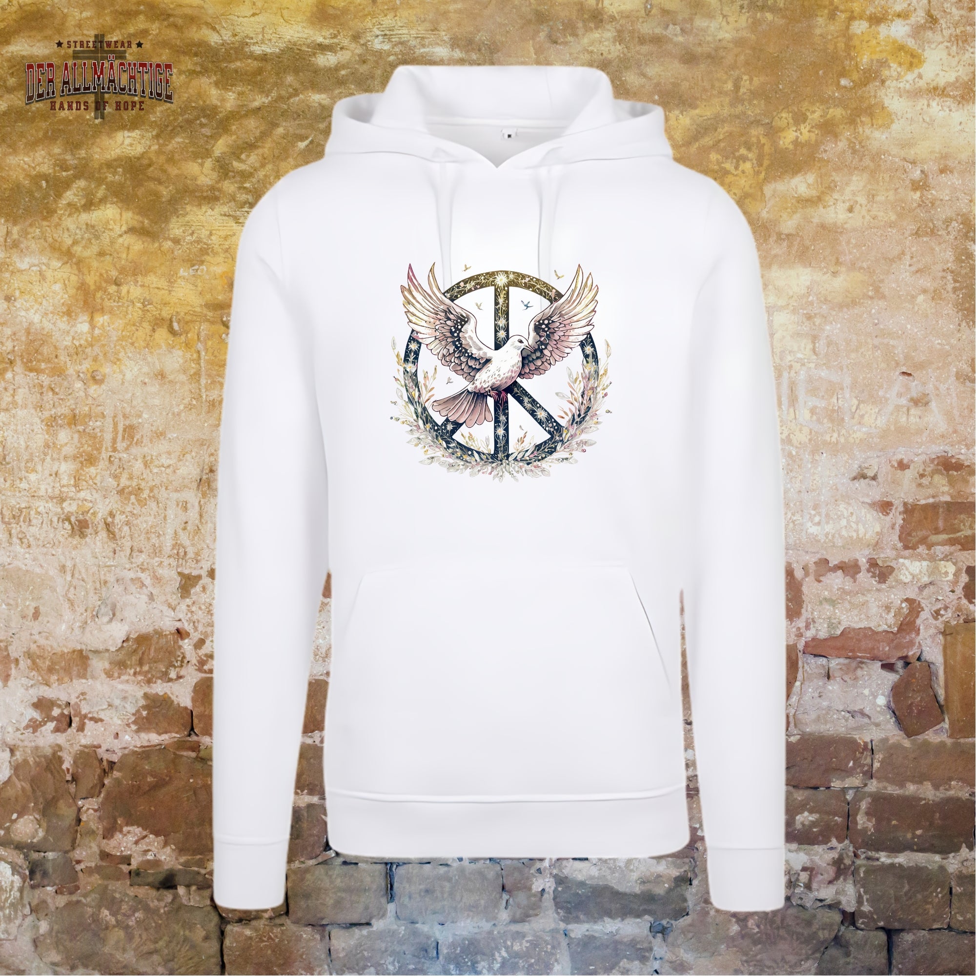 Fliegende Taube Herren Hoodie
