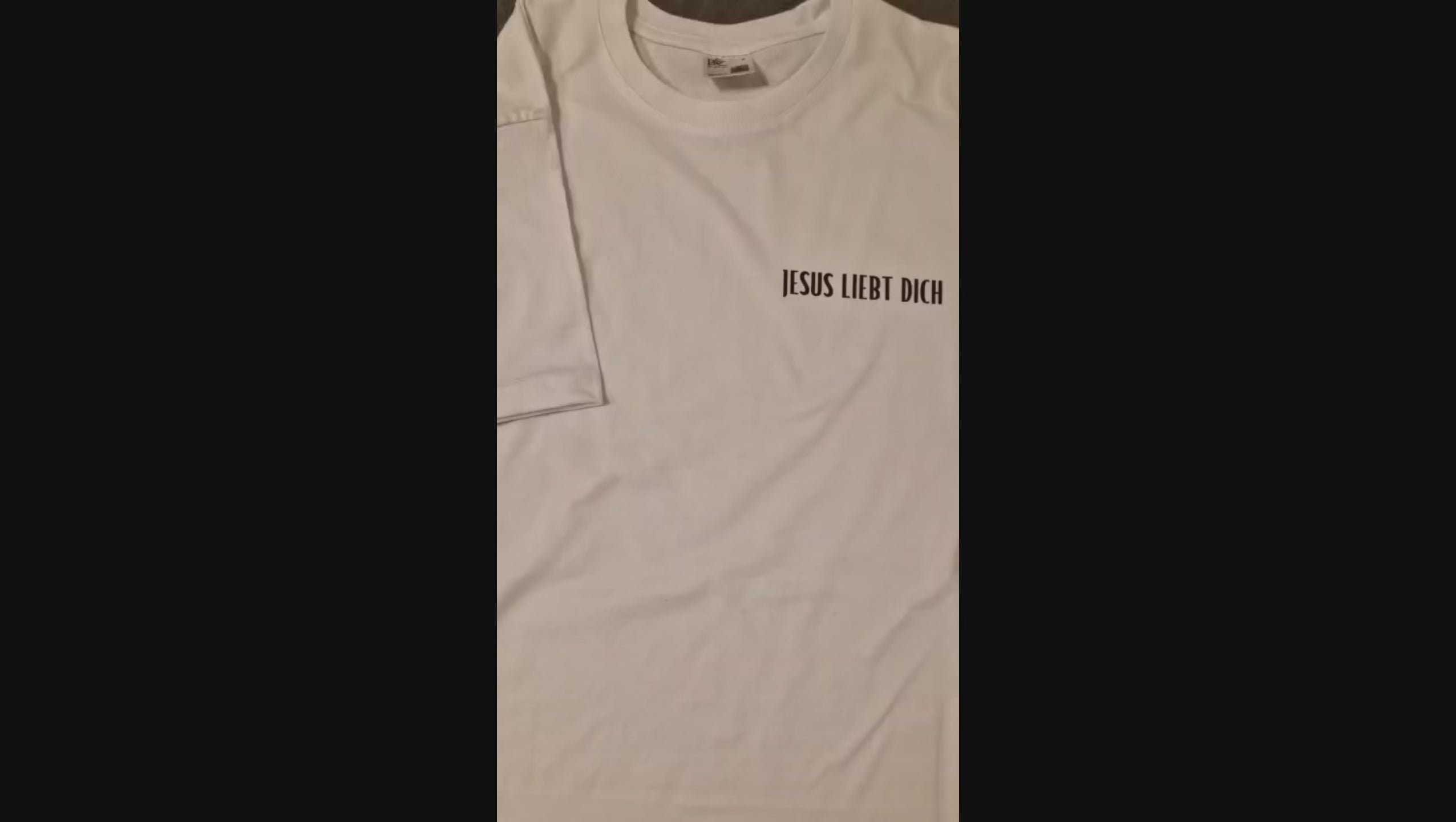 Jesus liebt dich Damen Tshirt