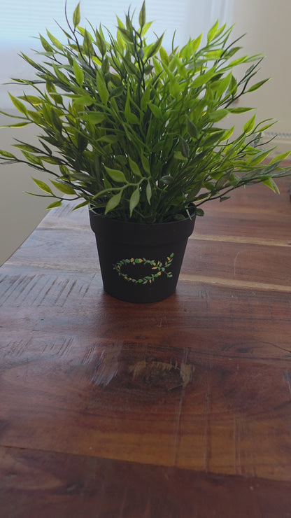 Glaubenssticker - Eucharistischer Fisch Pflanze