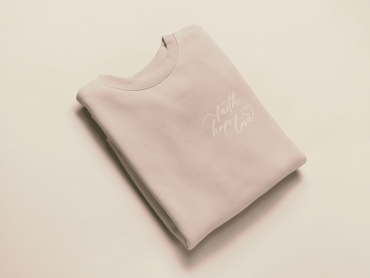 Faith, Hope & Love - Herren Sweatshirt